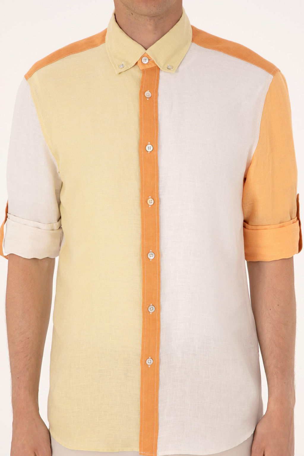 Erkek Turuncu Uzun Kollu G_mlek - U.s. polo assn фото 6