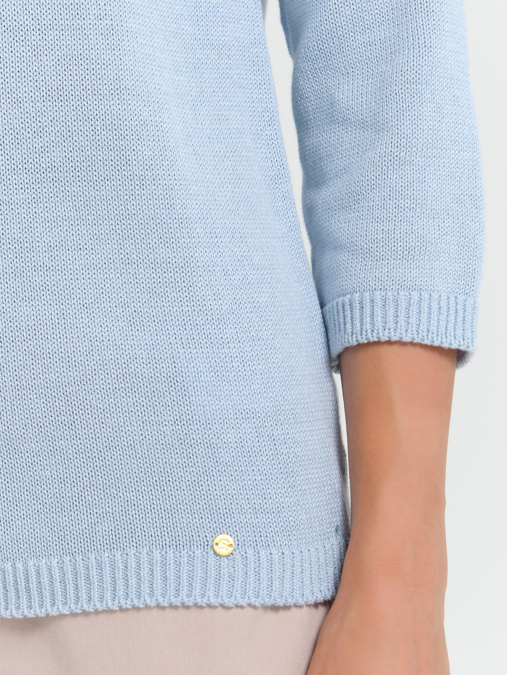 Джемпер вязаный с рукавом реглан - Stilla фото 6