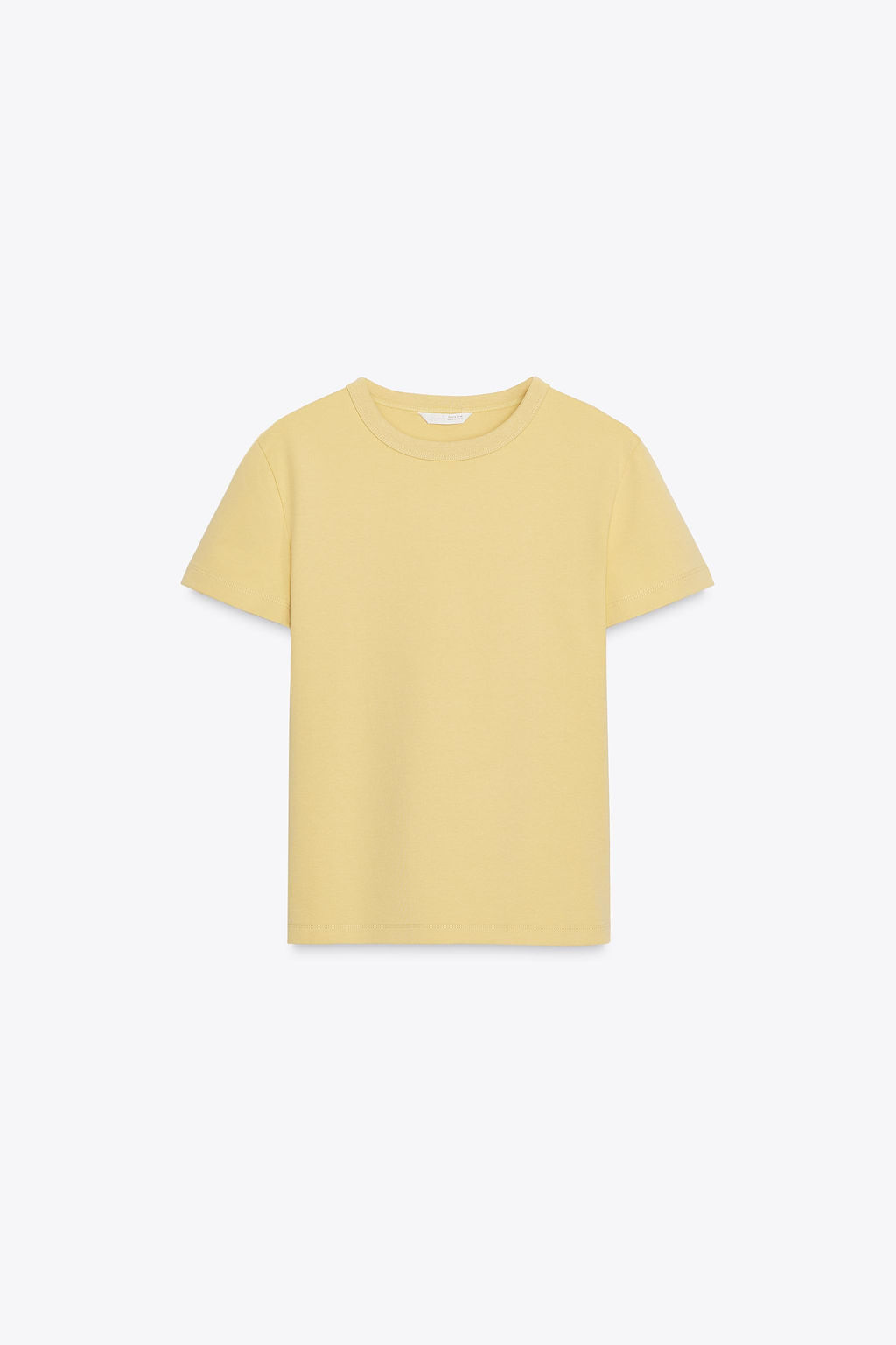 SHORT SLEEVE INTERLOCK T-SHIRT - Zara фото 3