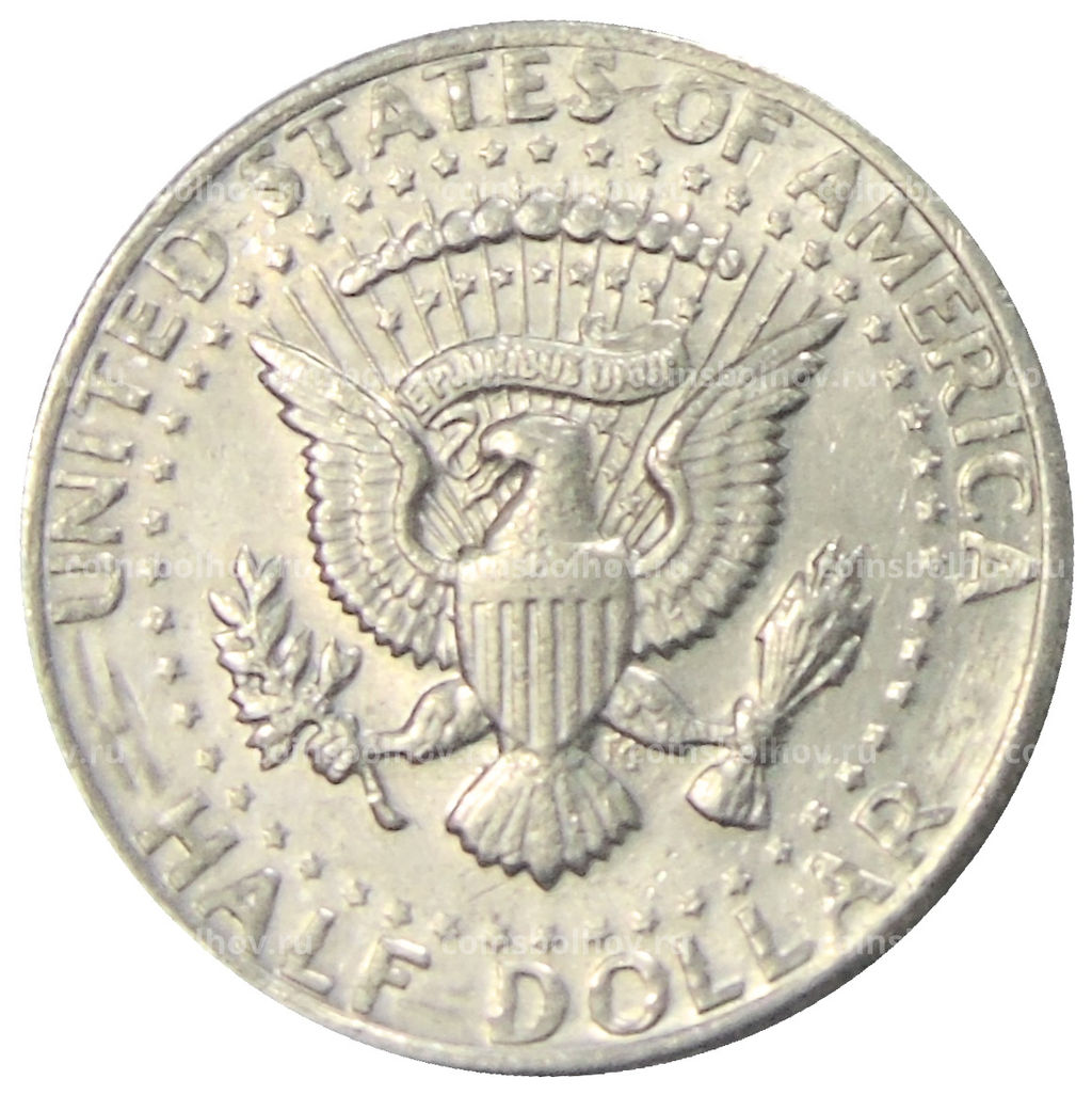 Монета 1/2 доллара (50 центов) 1974 года США