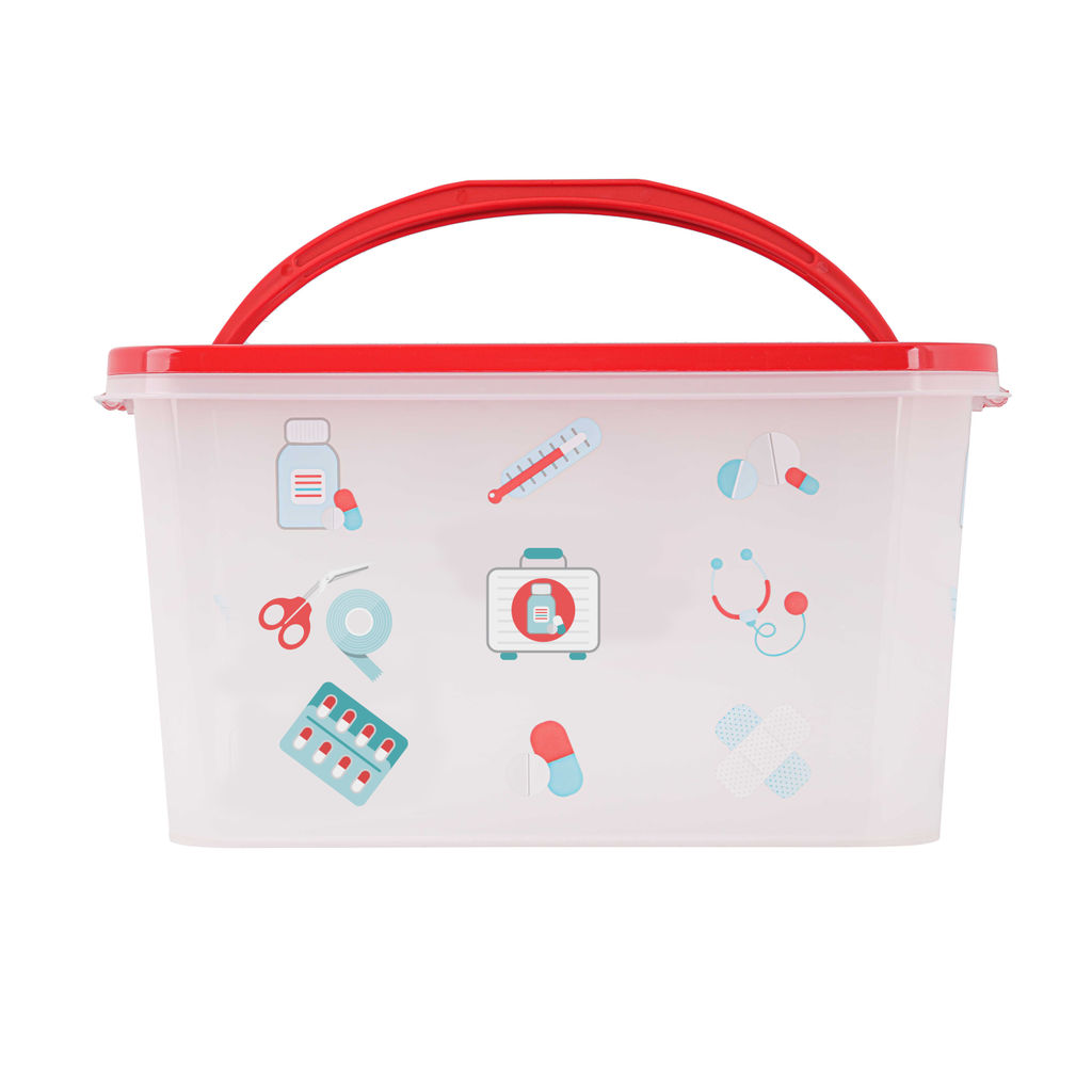 Контейнер "Доктор +" 15л прямоугольный М3221