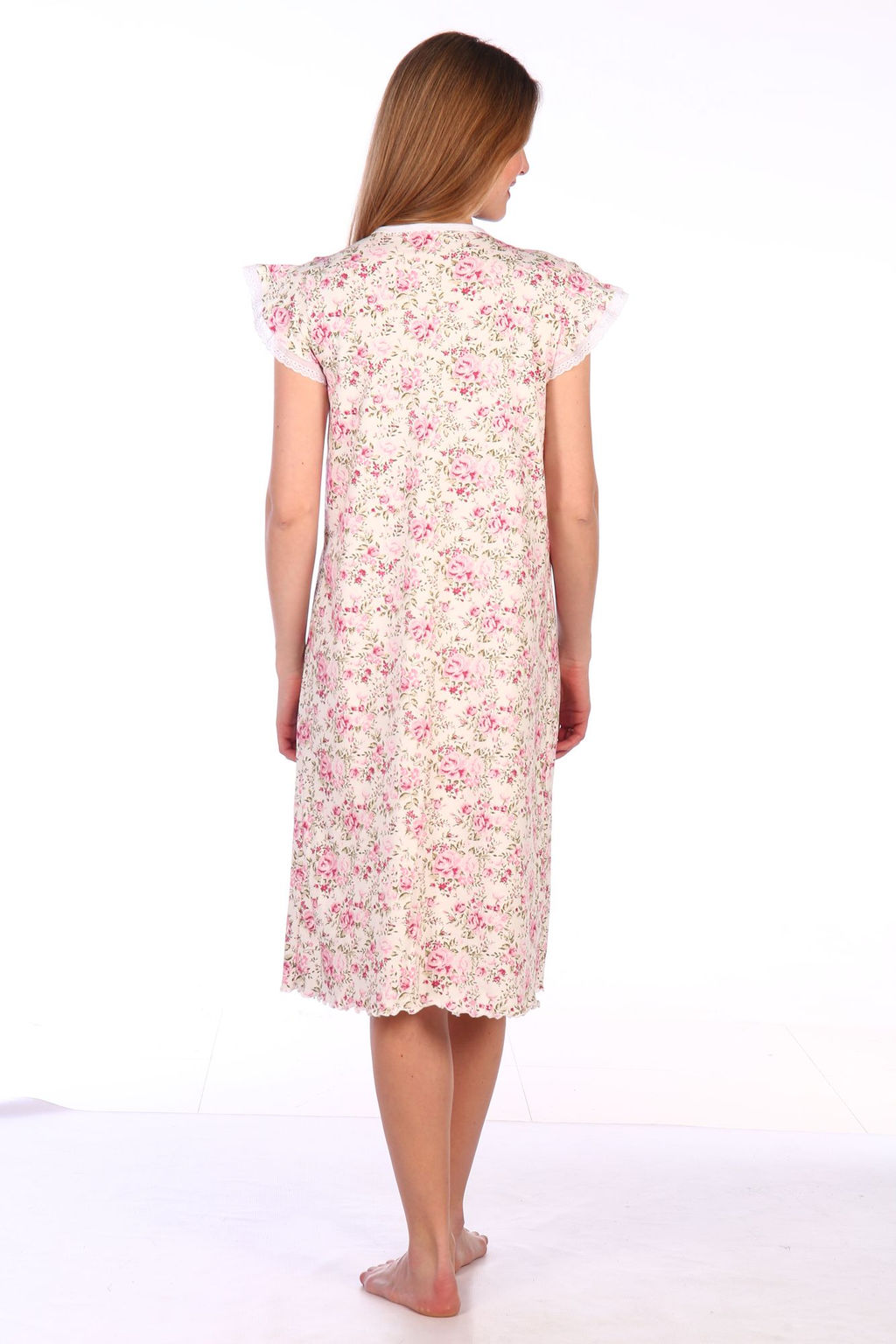 Сорочка ночная женская,мод. 427, трикотаж (Прелесть (розовый)) - Ивановотекстиль фото 3