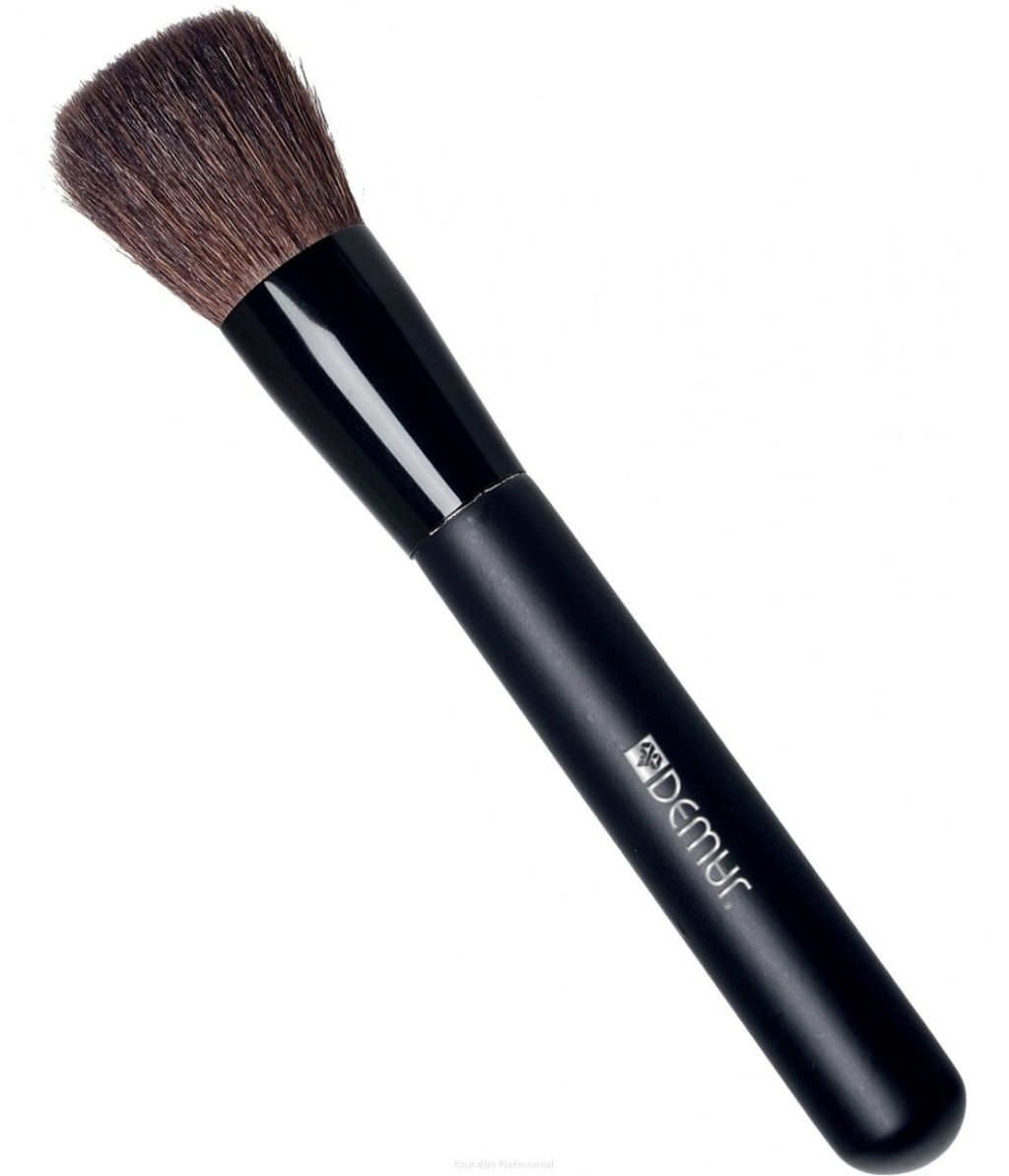 Dewal Профессиональная кисть для пудры BR-508, 16 см, черный  фото 2