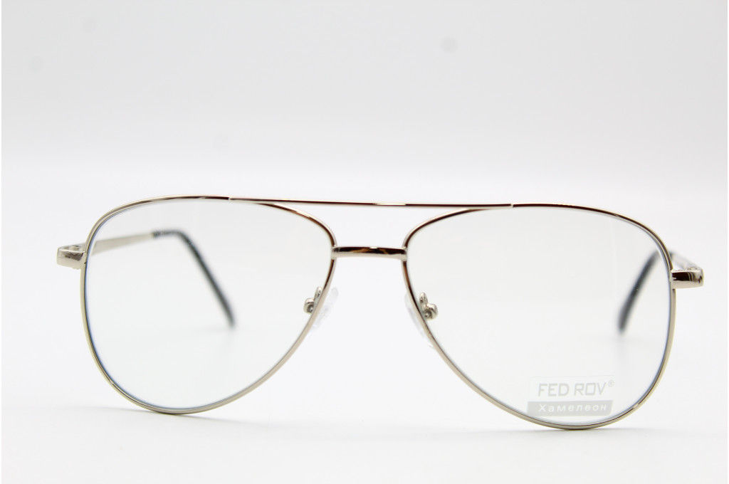 ОЧКИ ХАМЕЛЕОНЫ FEDROV 201 55-18-137 С5 Серебро