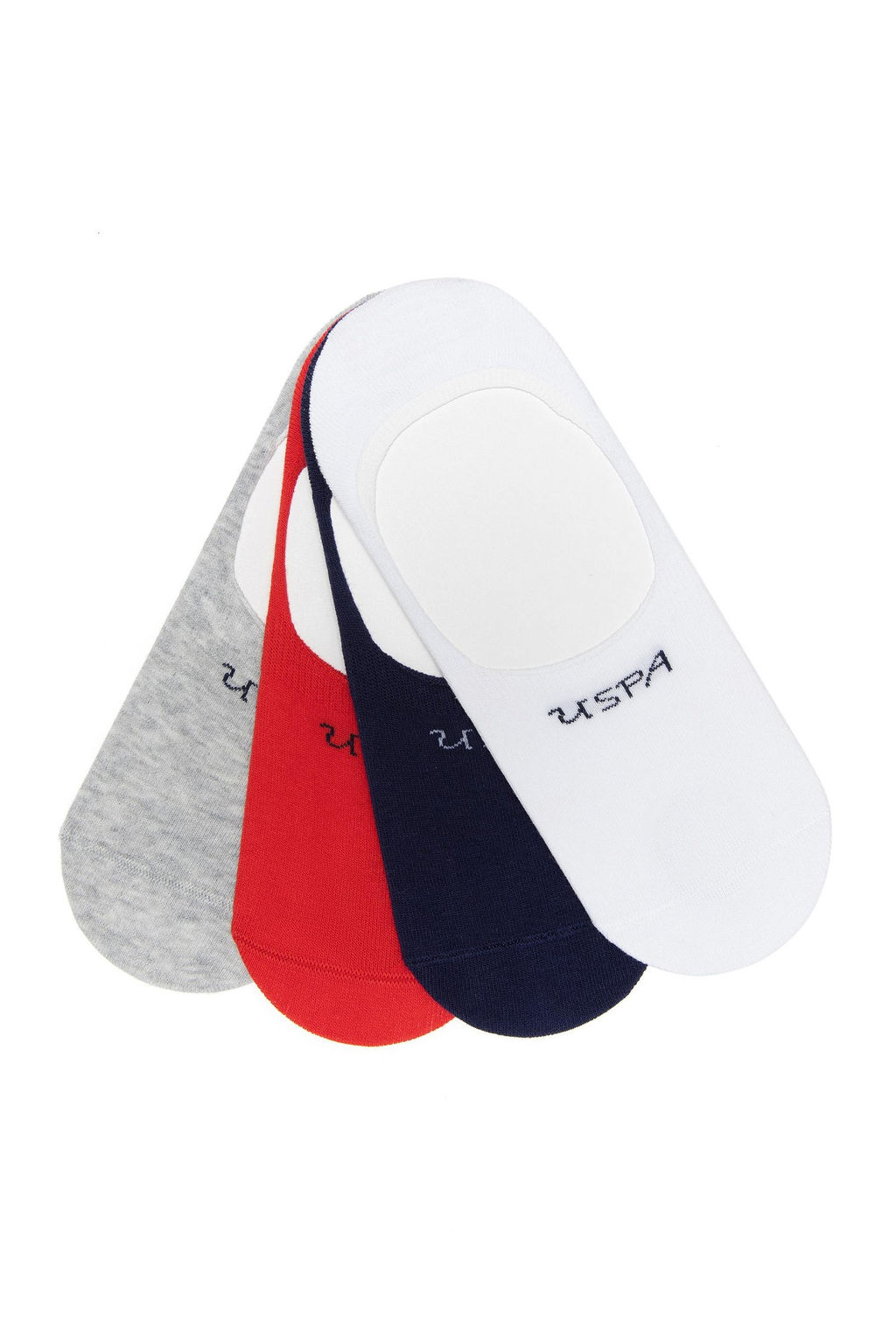 Женские носки-балерины из четырех предметов Неожиданная скидка в корзине - U.s. polo assn фото 2