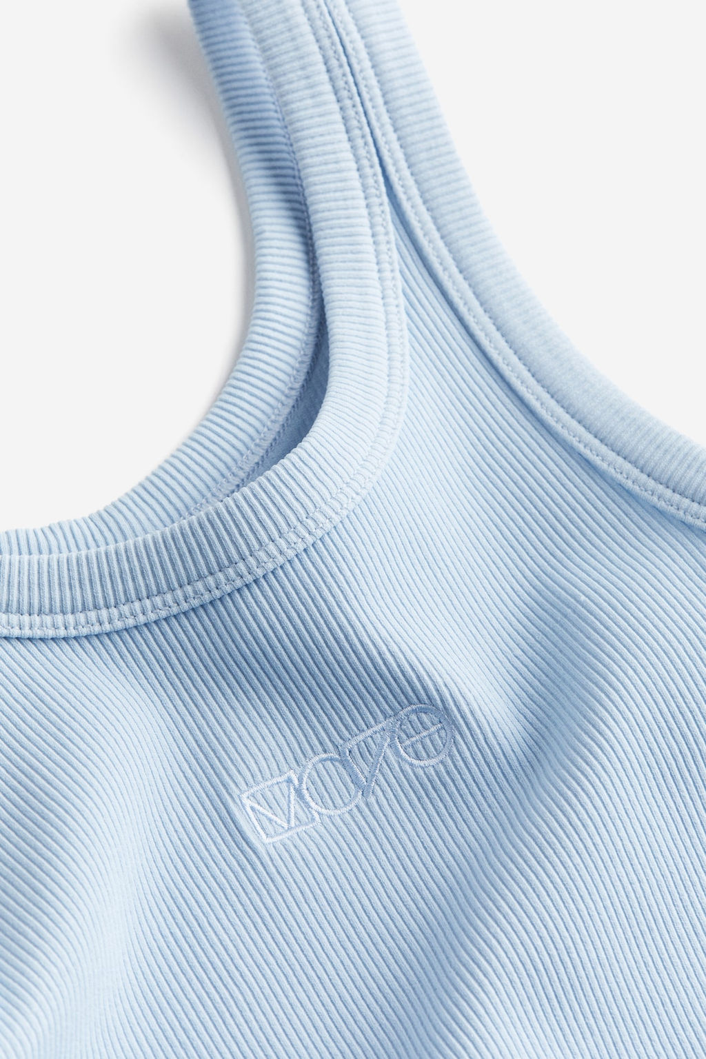 Top de deporte cropped seamless en DryMove - H&m фото 7