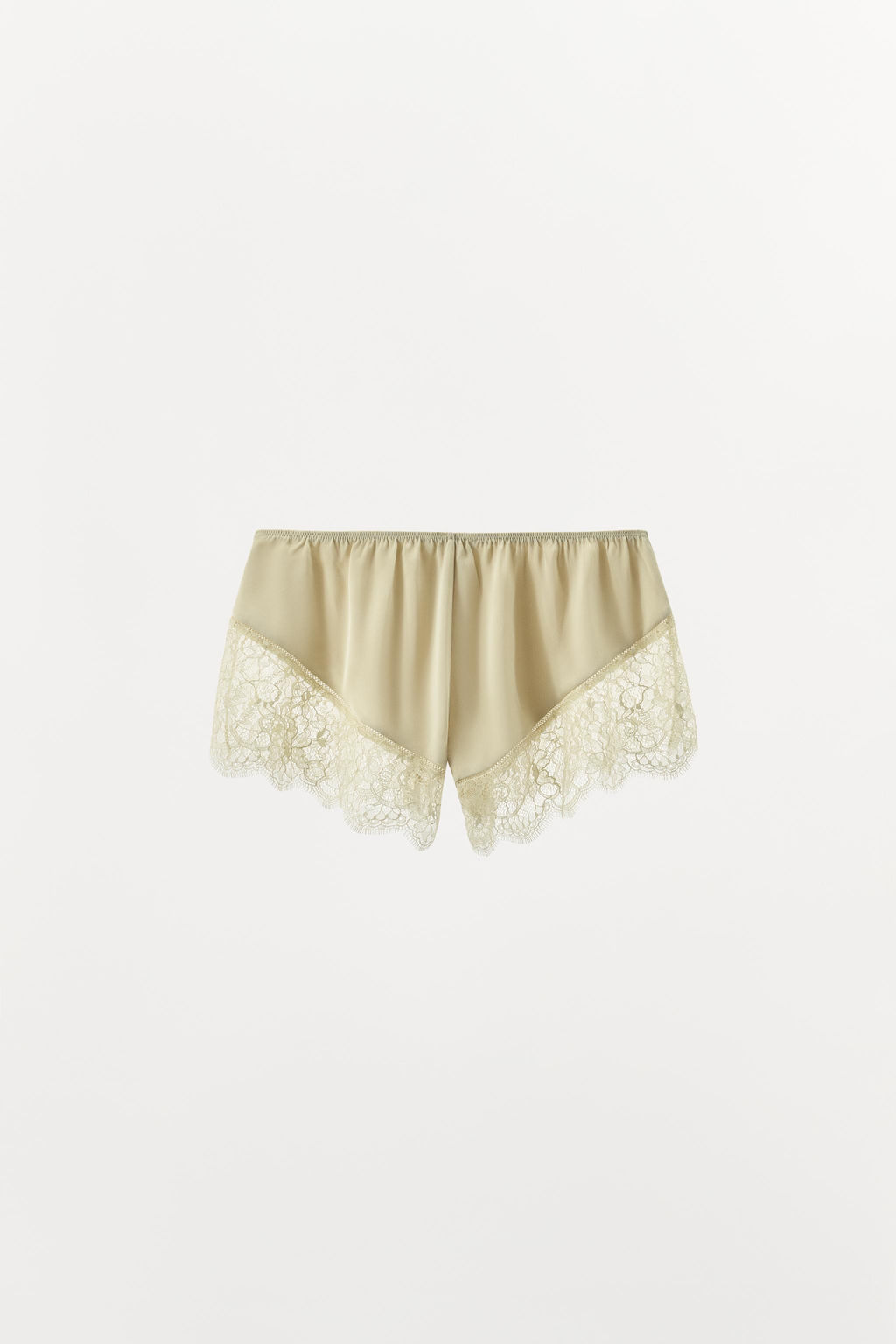 SATIN LACE SHORTS LIMITED EDITION - Zara фото 2