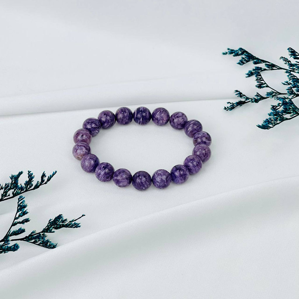 Браслет из Чароита 18 см - Радуга самоцветов фото 3