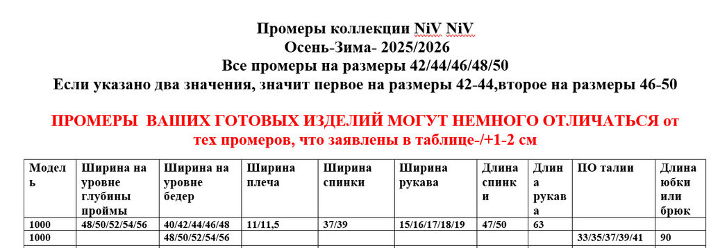 КОМПЛЕКТ 1000 - Niv niv фото 12