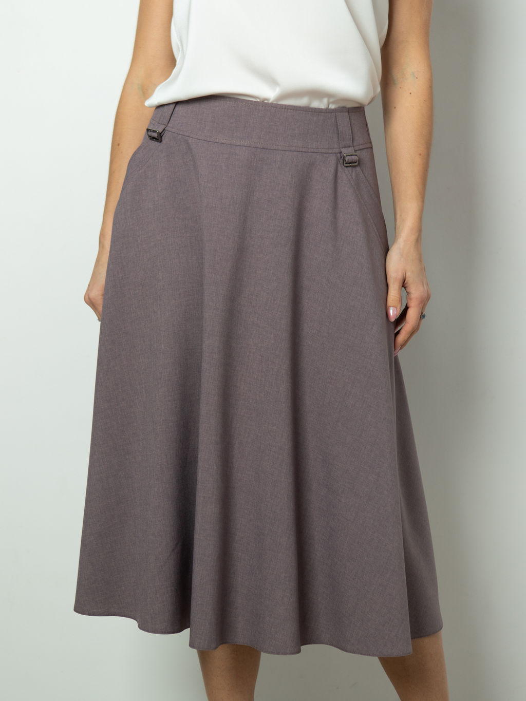 Юбка ЛЕН  с ВИСКОЗОЙ - Трика фото 11
