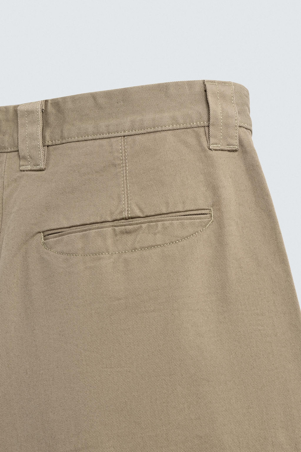 WIDE BAGGY FIT CHINO TROUSERS - Zara фото 9