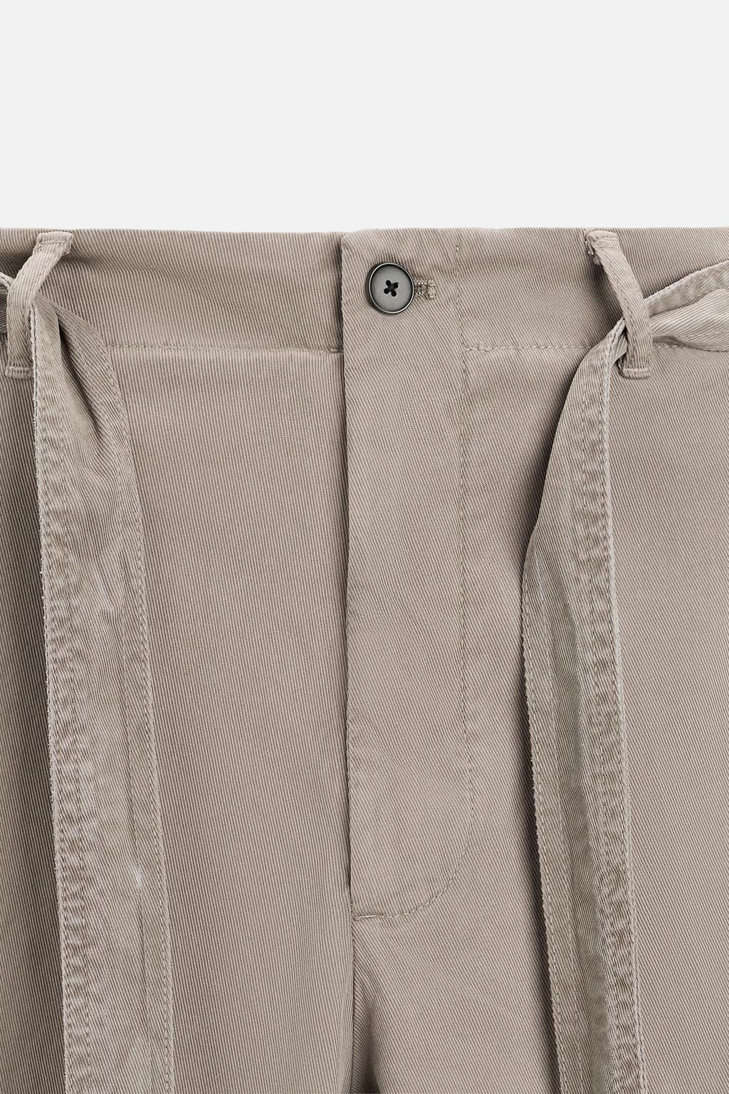TEXTURED TROUSERS WITH BELT - Zara фото 27