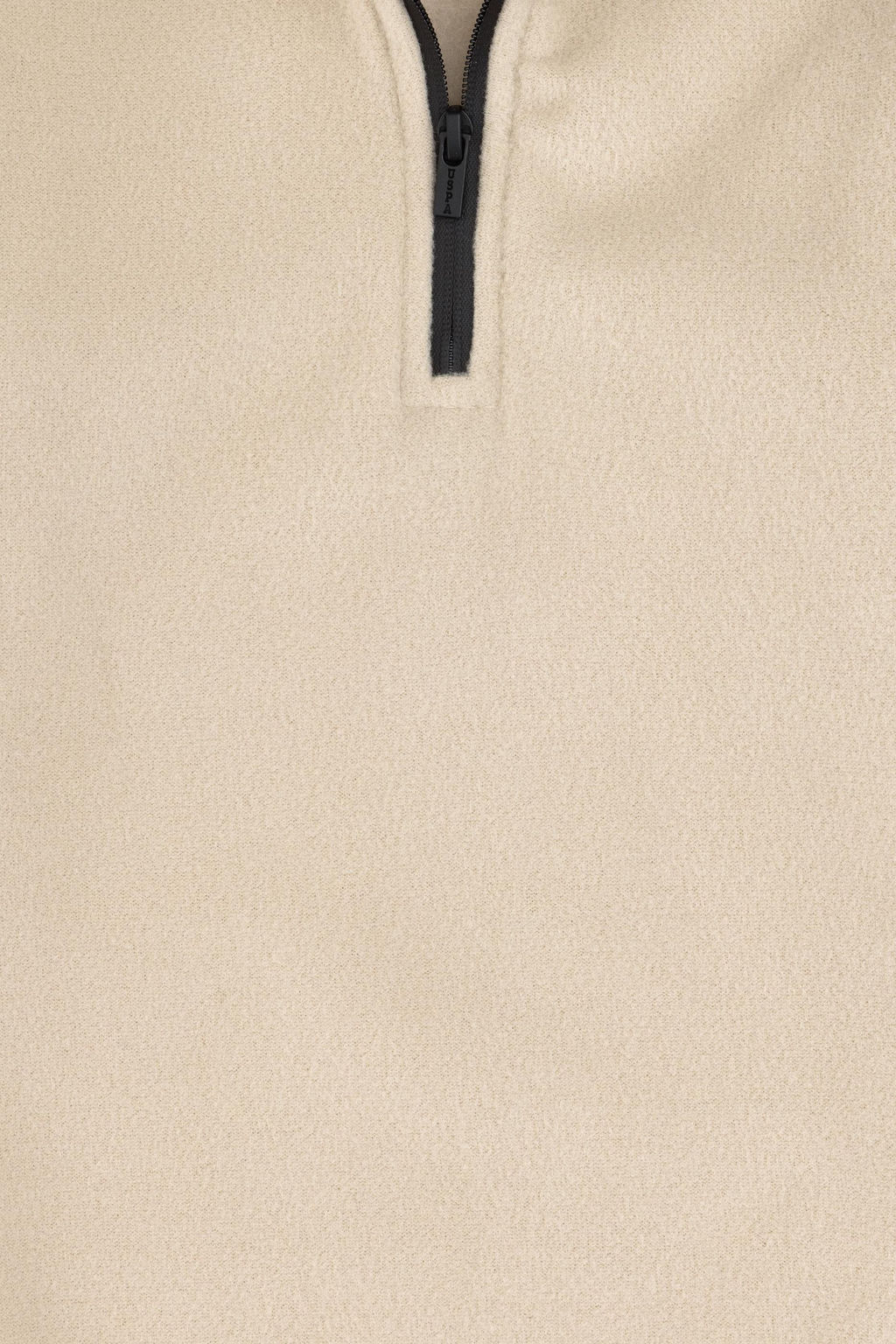 Erkek _ocuk Koyu Bej Yar_m Fermuarl_ Polar Sweatshirt - U.s. polo assn фото 3