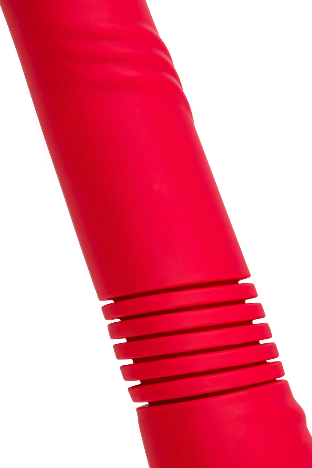 Фрикционный фаллоимитатор с вибрацией LOVENSE Gravity, красный, силикон, 25,9 см