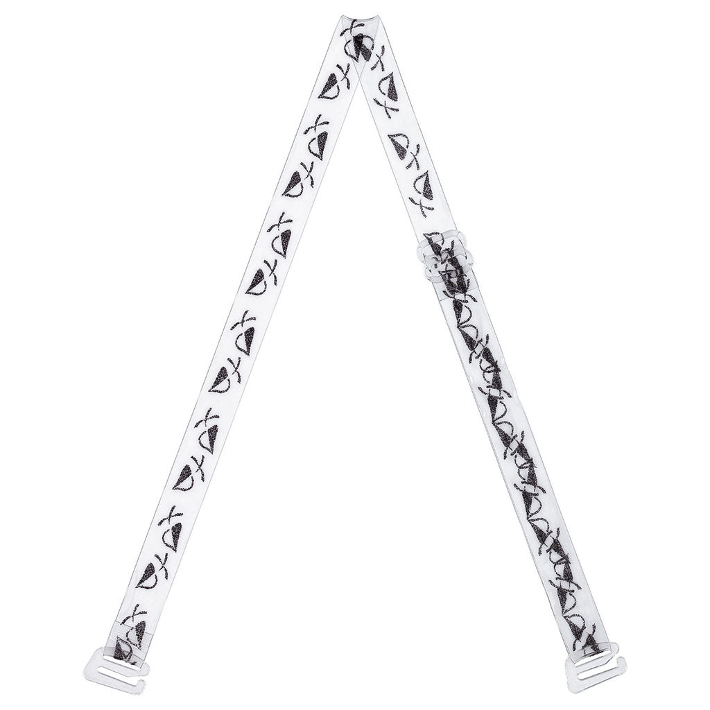 Бретели (пара) Gamma BR-1030 в пакете 10 мм 10 пар СК/Распродажа черный