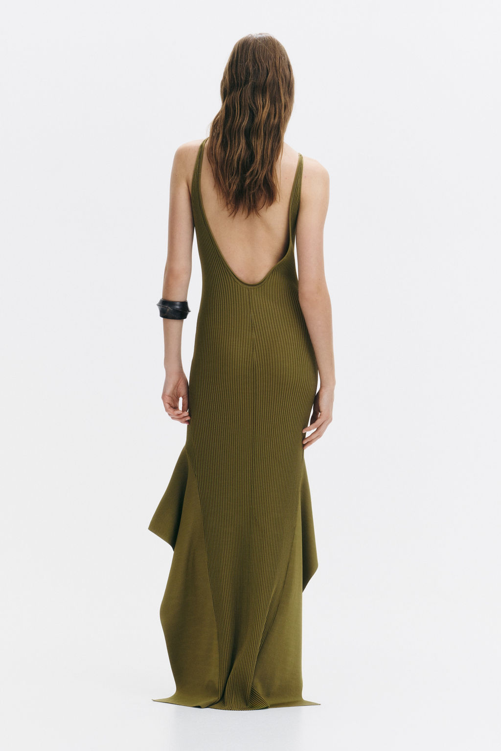 Vestido de punto con volantes - H&m фото 3