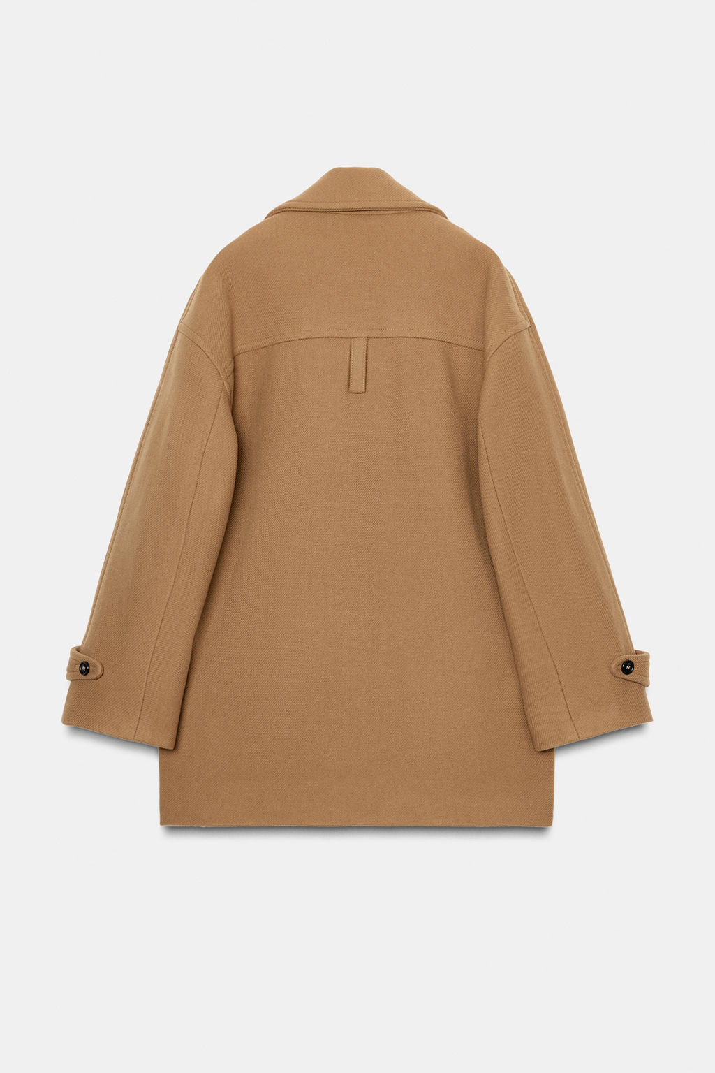 OVERSIZE WOOL BLEND COAT ZW COLLECTION LIMITED EDITION - Zara фото 6