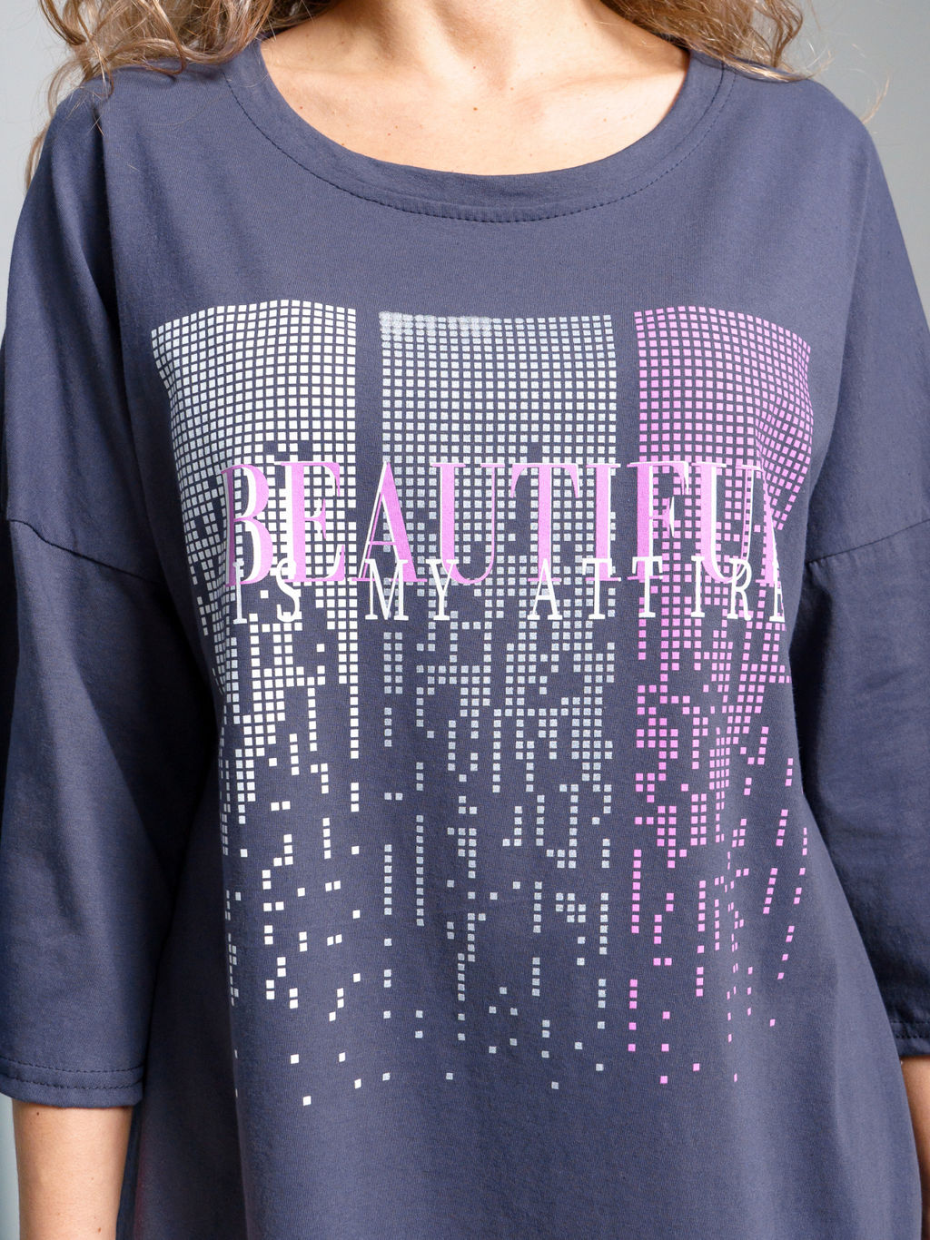 897 Футболка из турецкого хлопка - Svetekst фото 48