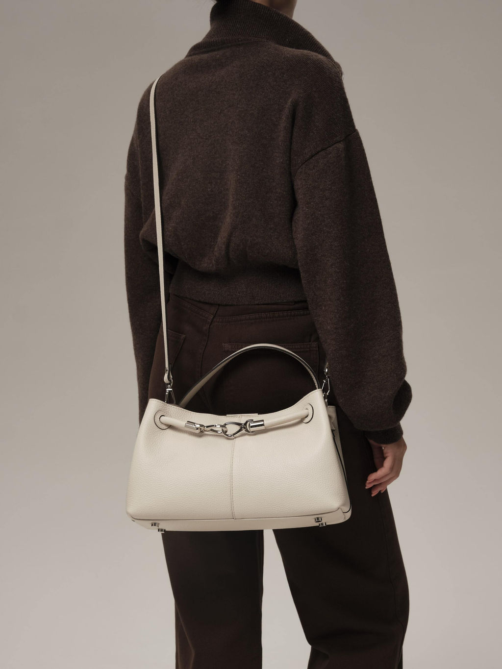 Сумка Ties DBR 31185 светлый крем  фото 3