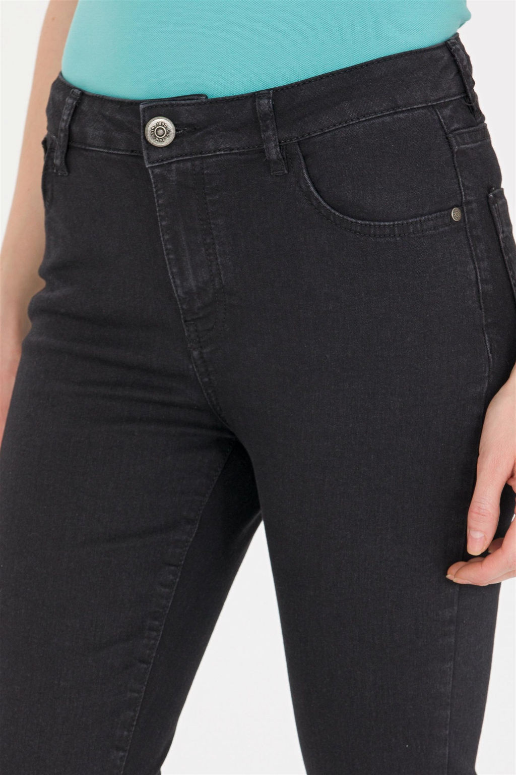 Женские черные джинсовые брюки - U.s. polo assn фото 13