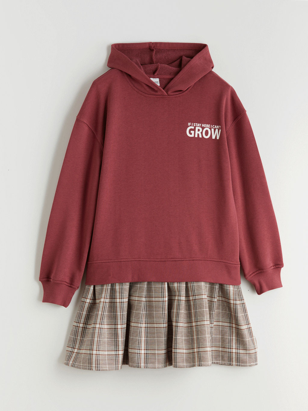 Kap??onlu K?z ?ocuk Elbise