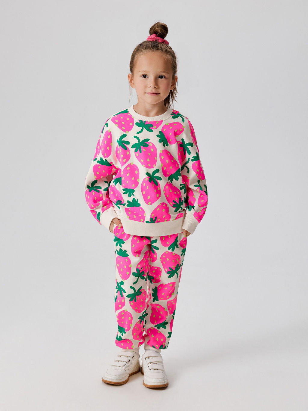 ACOOLA / Брюки детские для девочек Carife_pn молочный фото 2