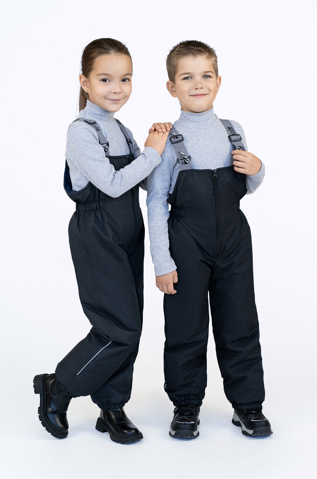 Полукомбинезон демисезонный черный