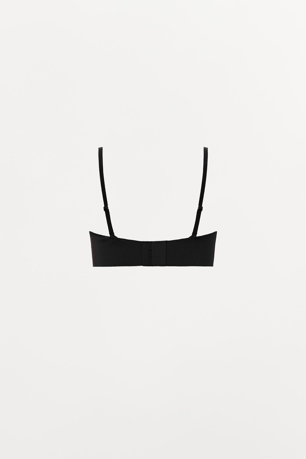 POLYAMIDE BANDEAU BRA WITH STRAPS