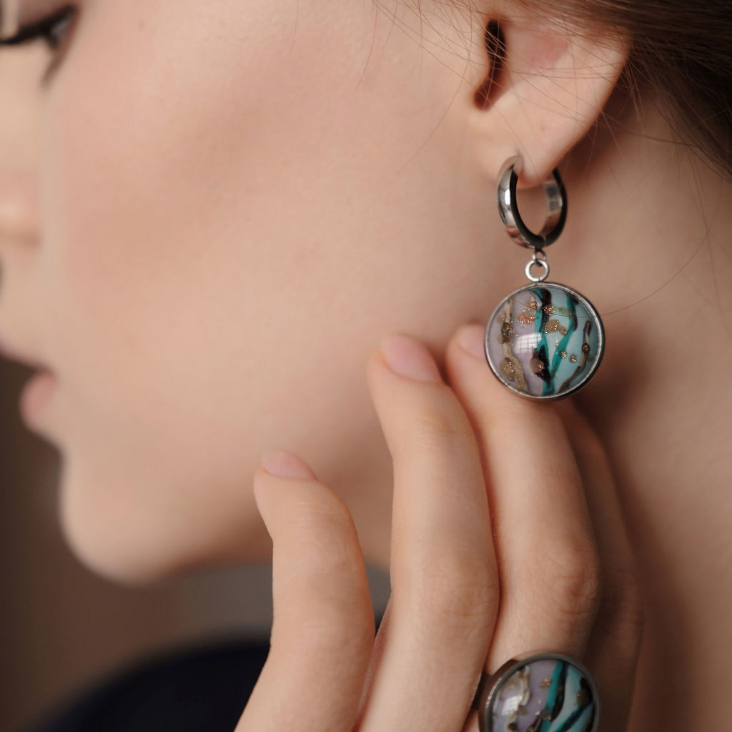 Серьги из муранского стекла - Vloes фото 3