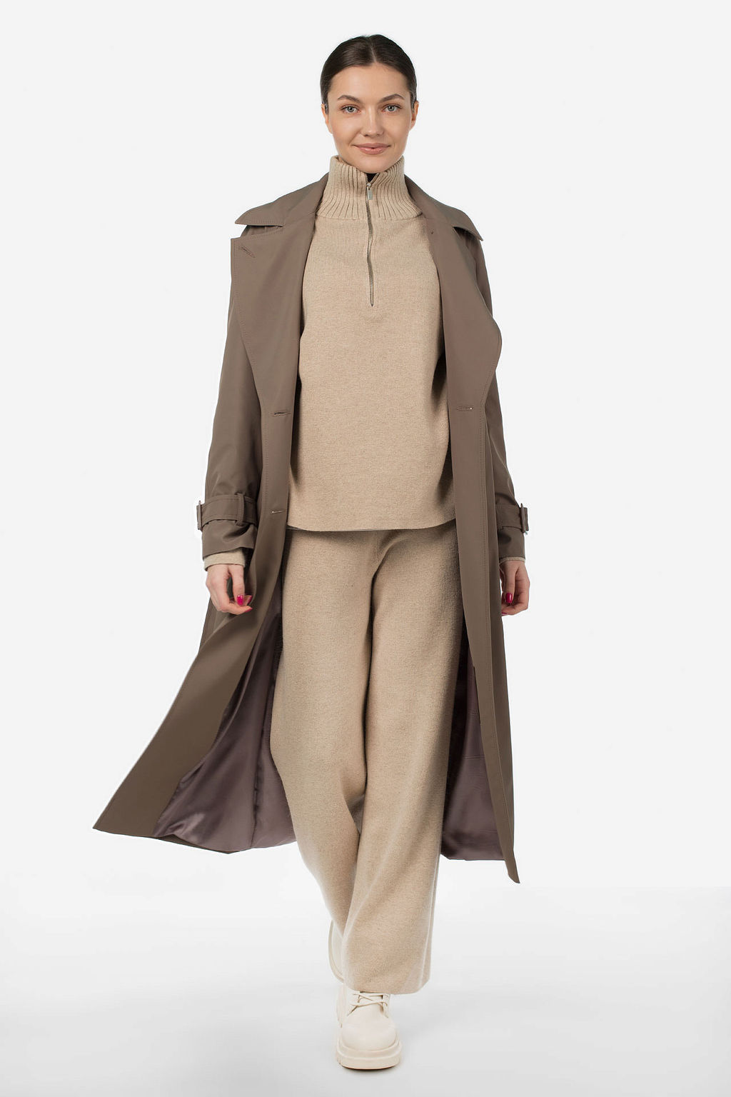 03-3249 Плащ женский (пояс)