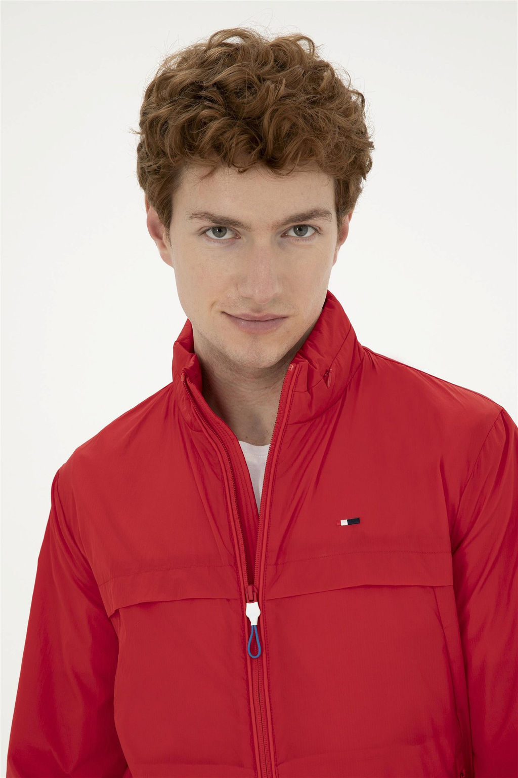 Мужское красное пальто Неожиданная скидка в корзине - U.s. polo assn фото 2