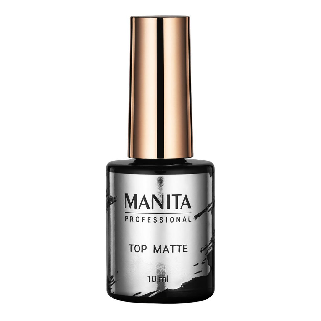 Manita Professional Матовый топ для гель-лака без липкого слоя / Matte, 10 мл MP100103  фото 2