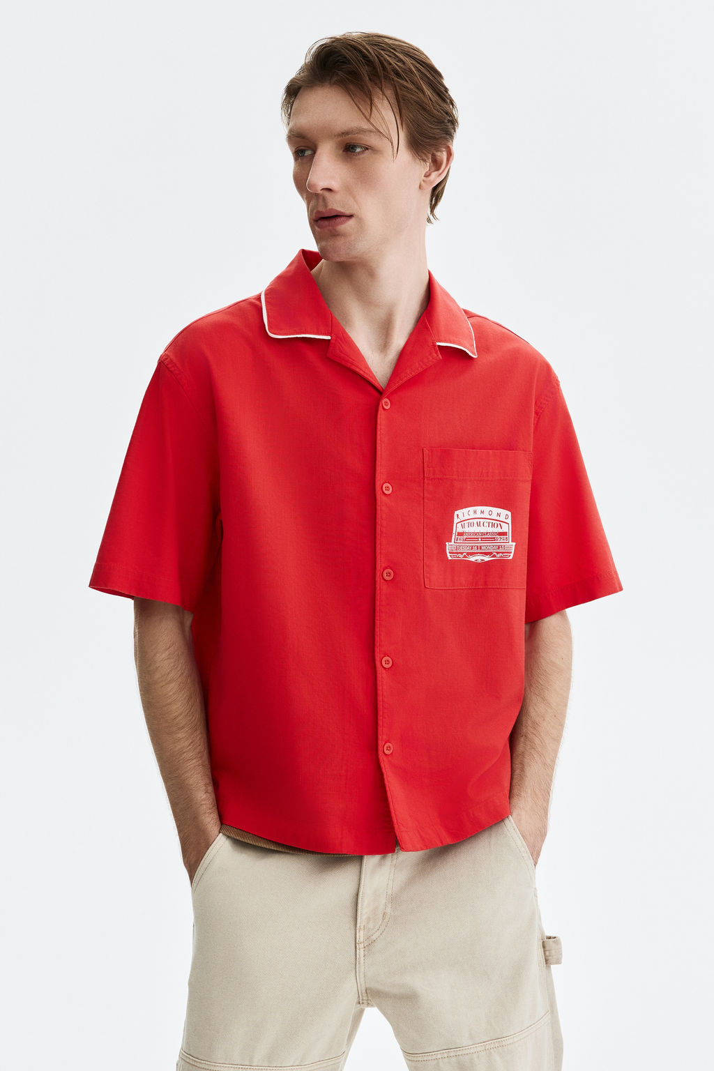 Camisa estampada Relaxed Fit - H&m фото 3