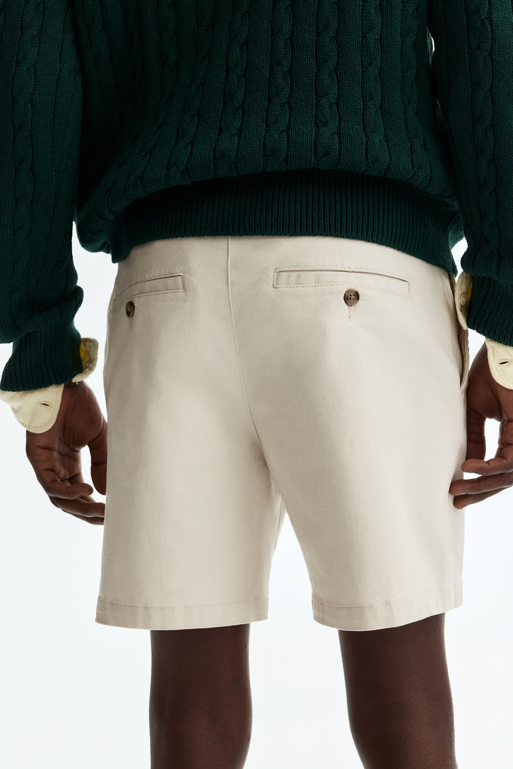 Chinos cortos de algod?n Regular Fit - H&m фото 10