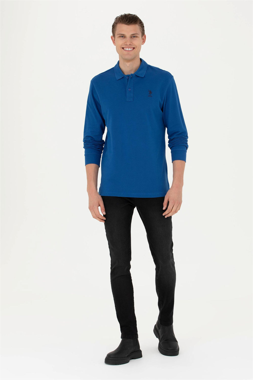 Мужская базовая толстовка Saks - U.s. polo assn фото 4