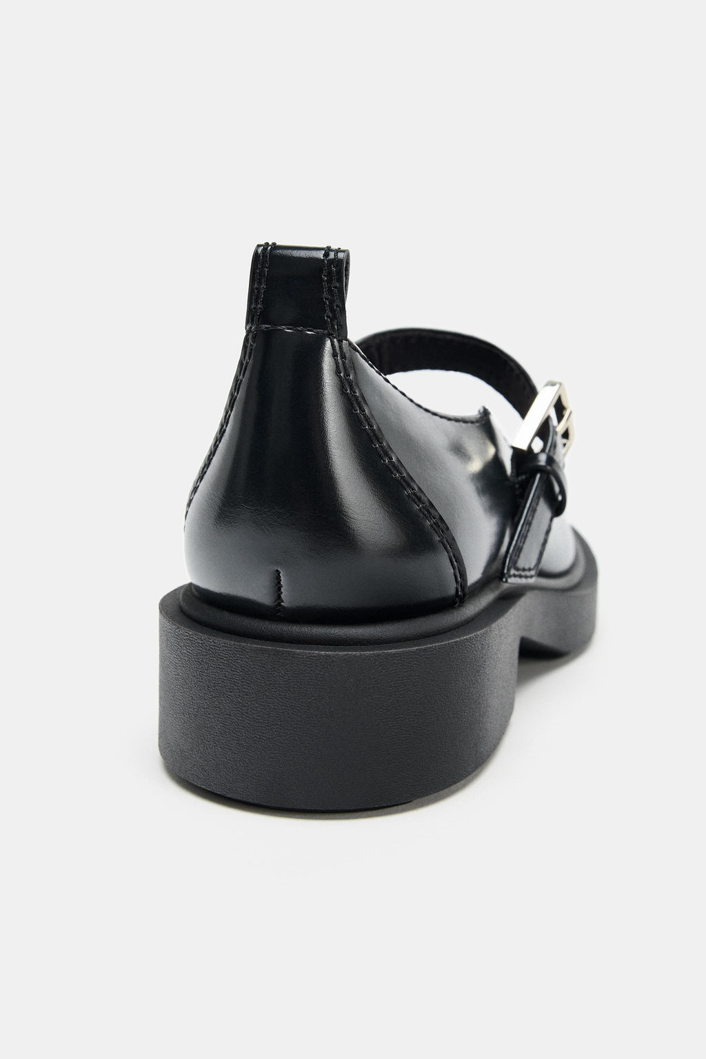 PLATFORM BUCKLE MARY JANE SHOES - Zara фото 7