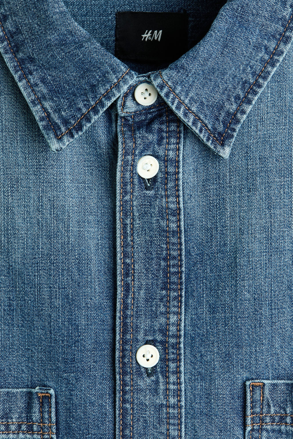 Camisa vaquera Relaxed Fit - H&m фото 8