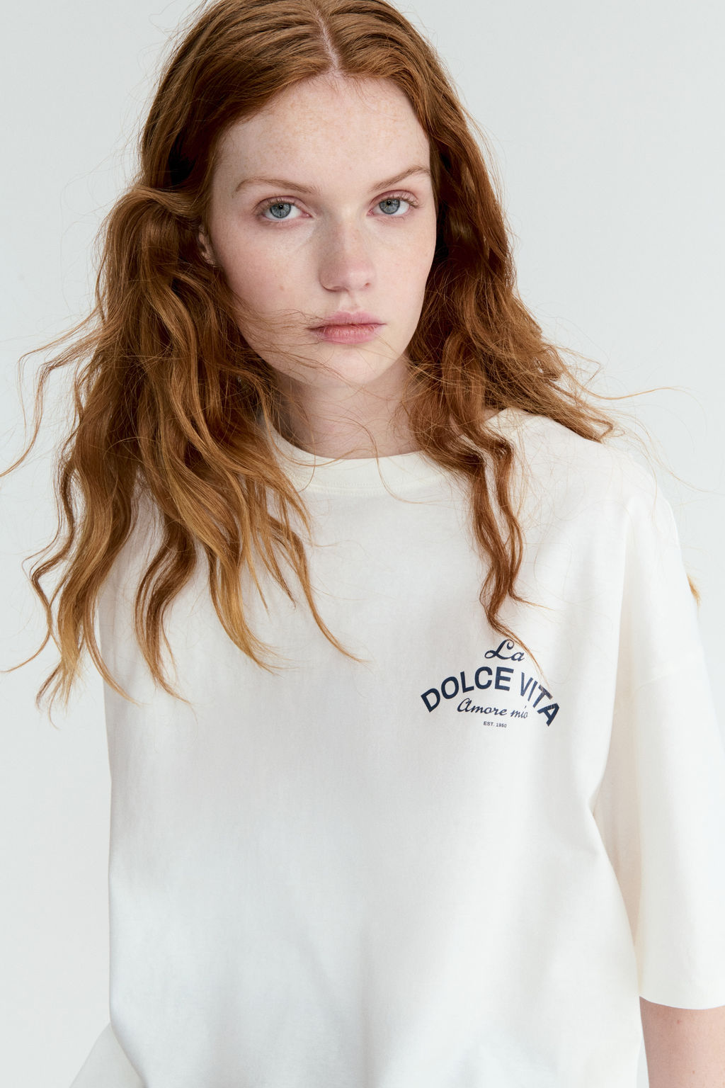 Camiseta oversize con motivo estampado - H&m фото 13