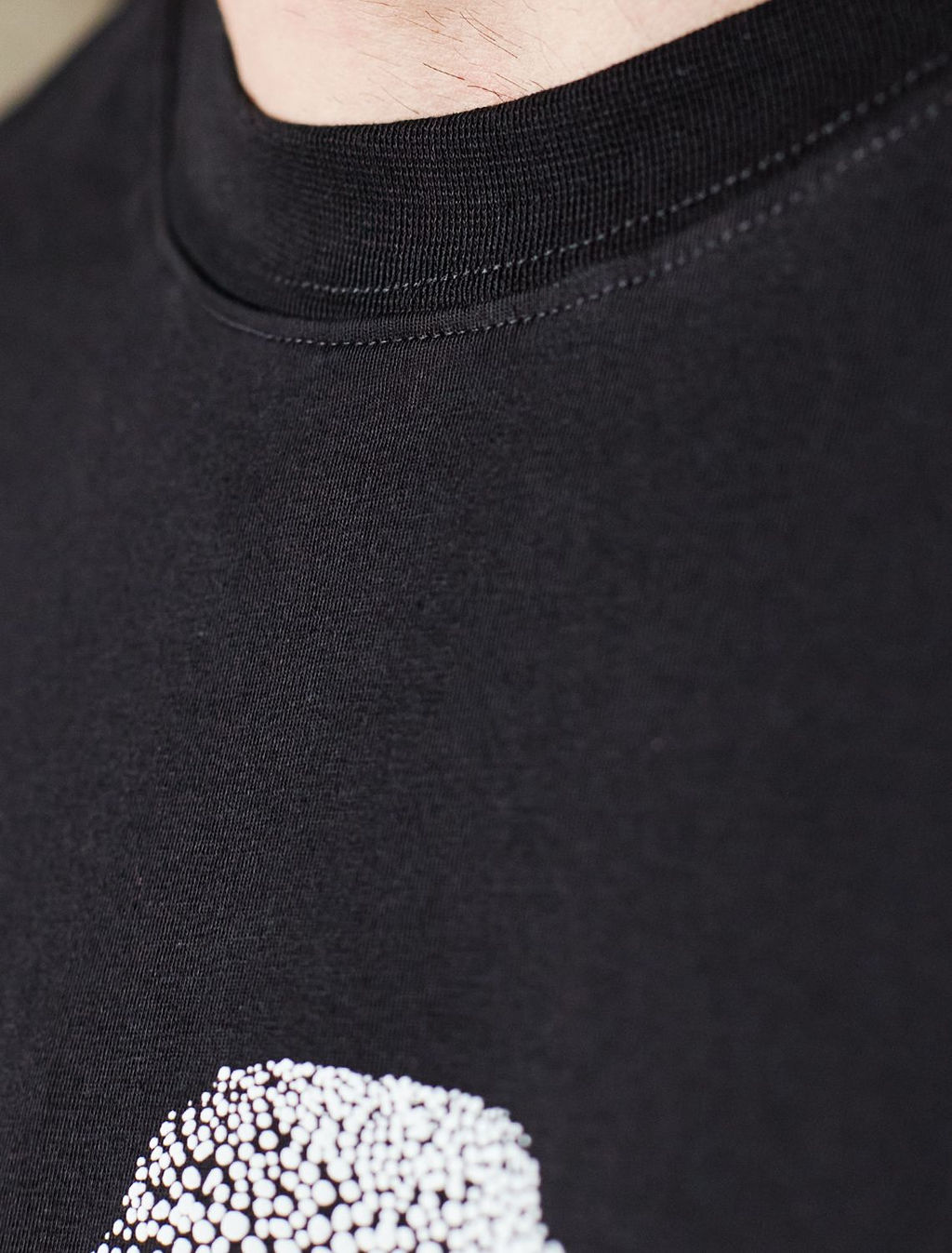 Свободная футболка с авторским принтом