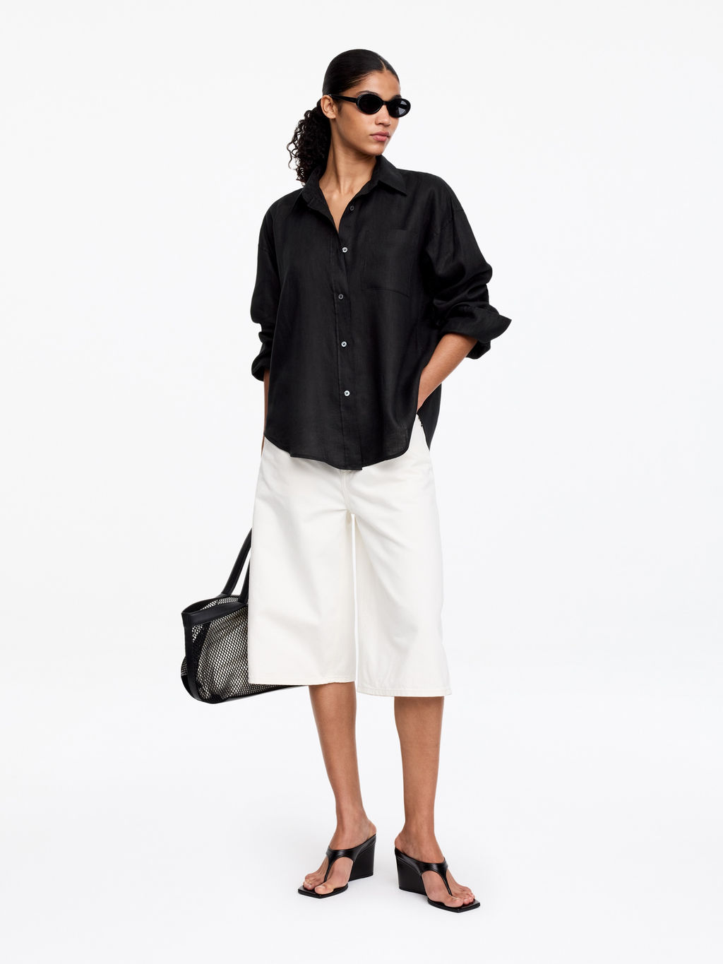 Camisa de lino - H&m фото 5