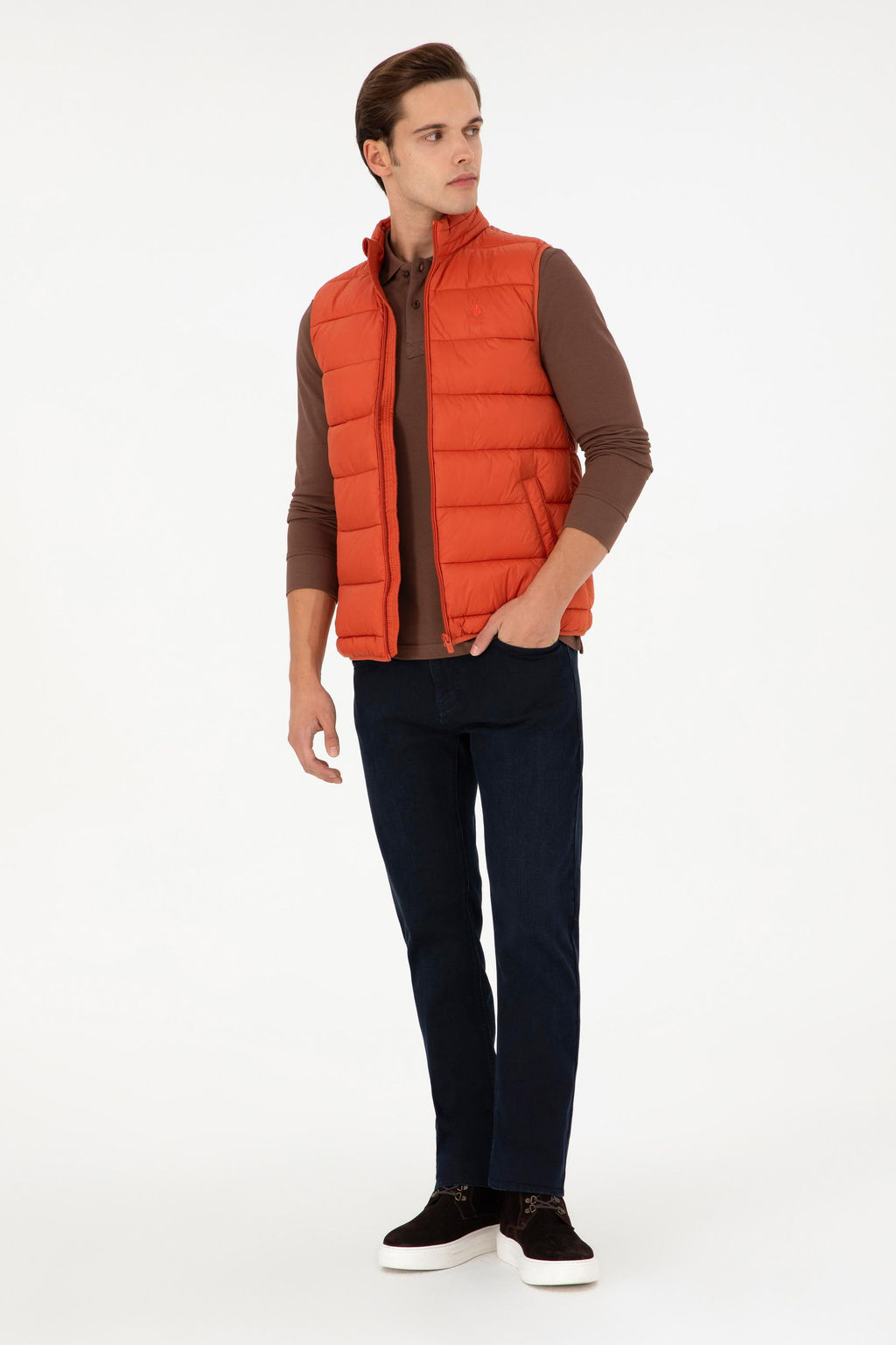 Мужской плиточный жилет - U.s. polo assn фото 4