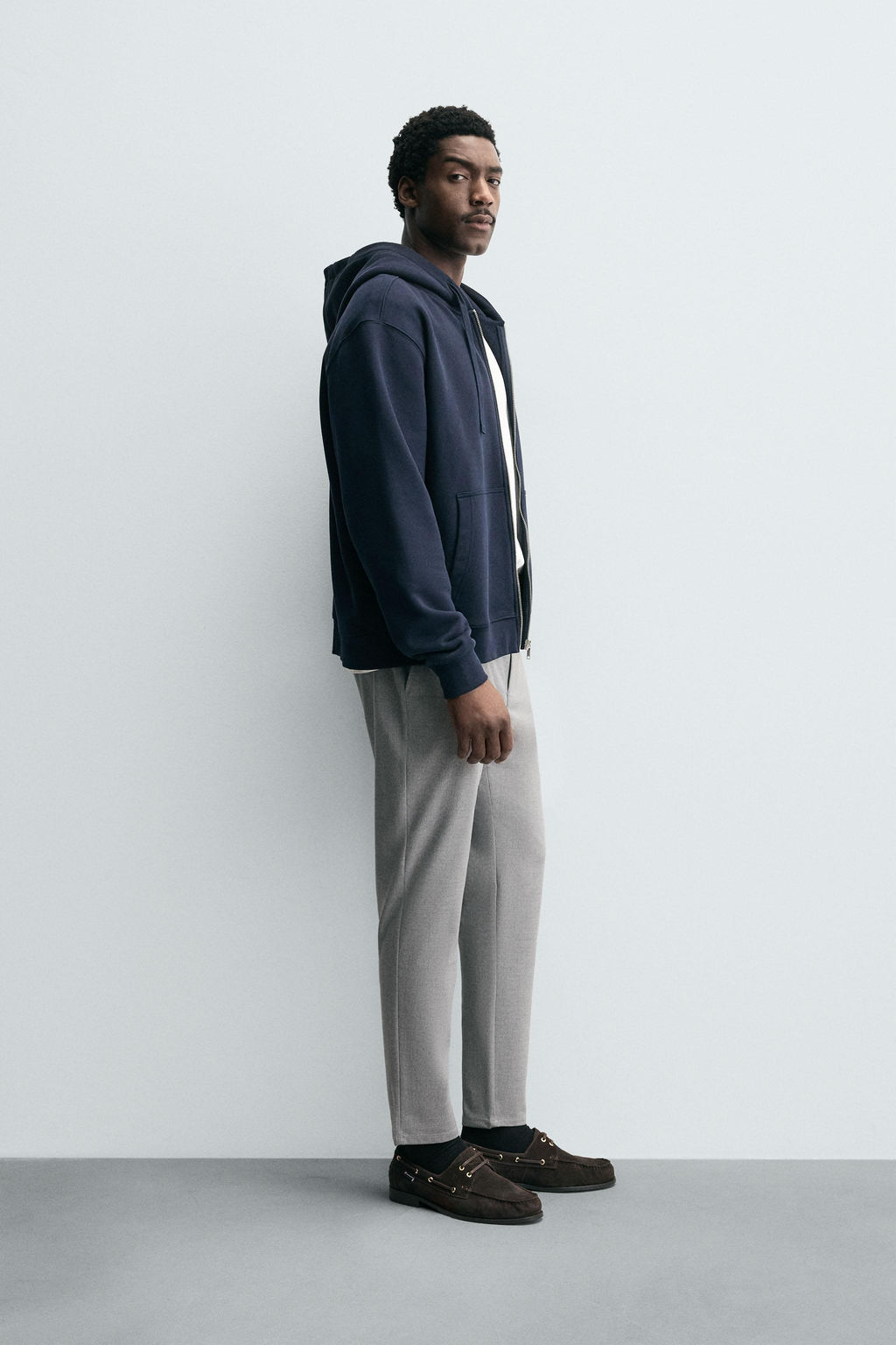 PANTAL?N SLIM FIT CONFORT / Gris - Zara фото 3