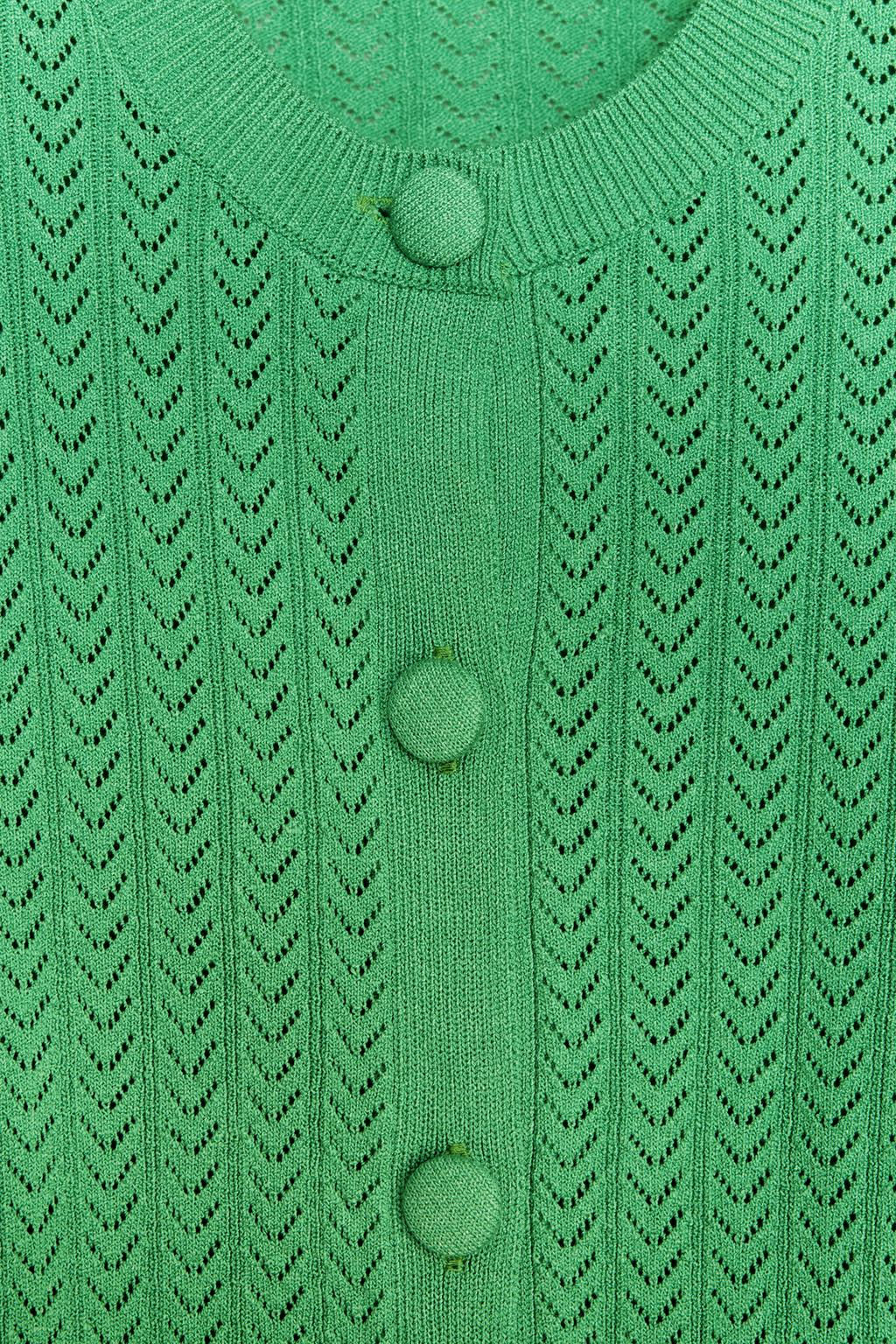 POINTELLE KNIT TOP - Zara фото 7