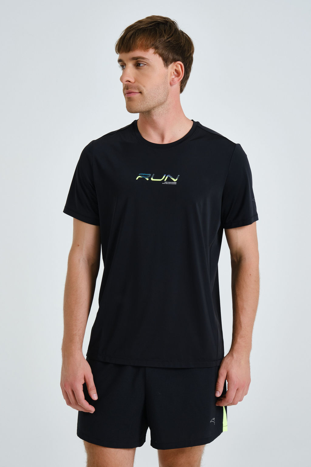 Футболка Черный ADVANCED RUNNING SS Tee