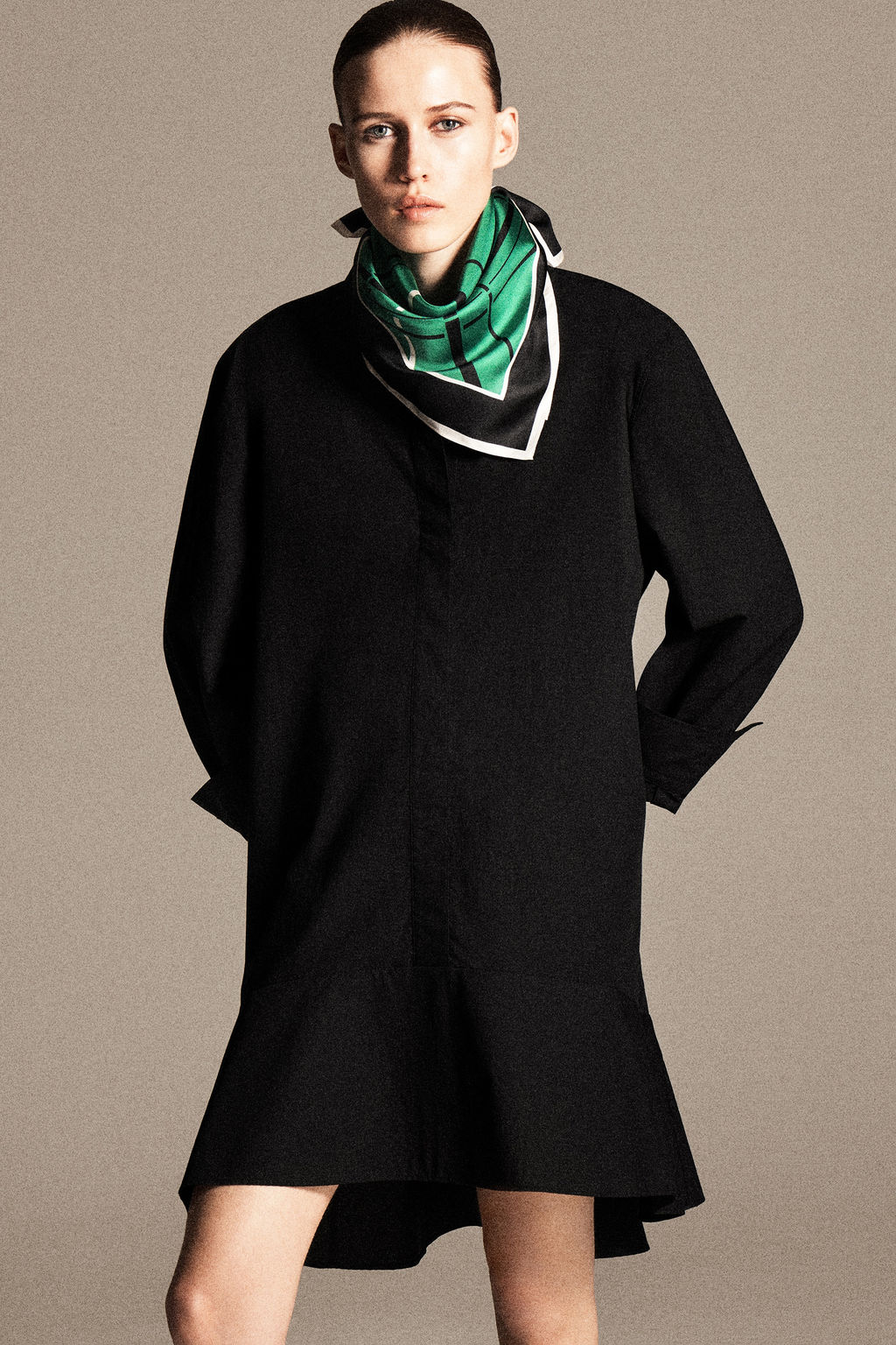 VESTIDO CAMISERO DE ALGOD?N CON VOLANTE - H&m фото 10