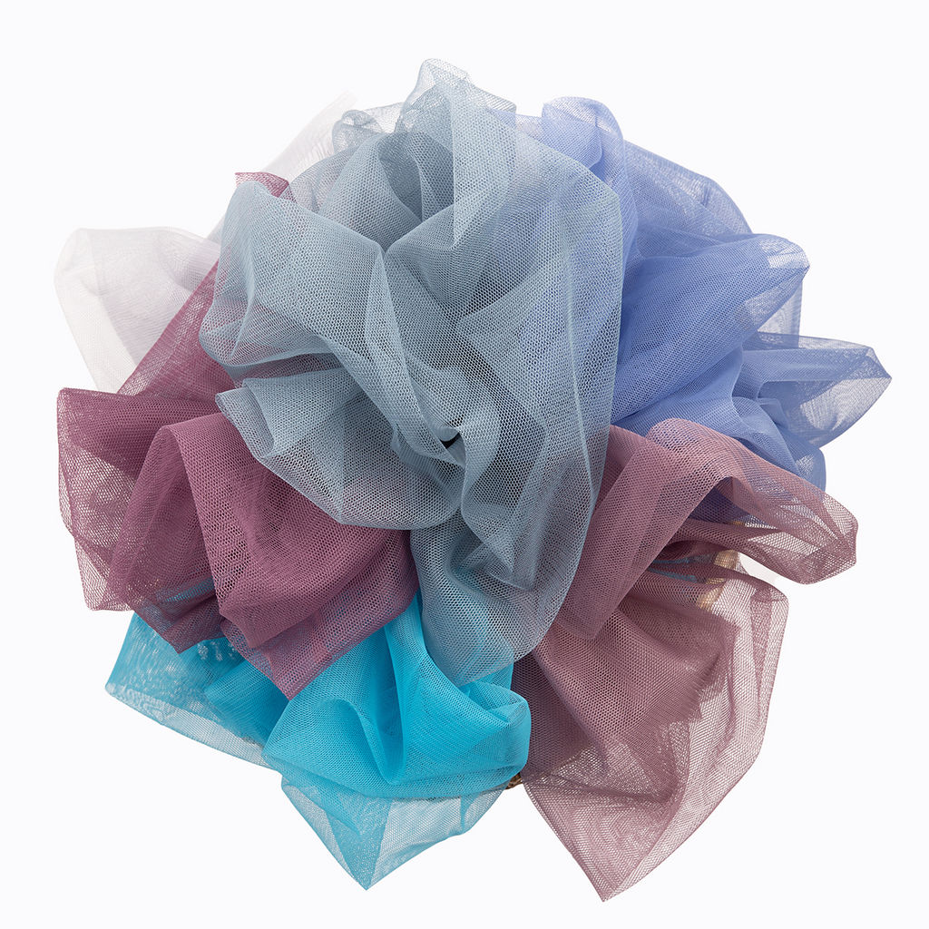 Ткань FTS-SM Сетка эластичная мягкая (фатин) 40 г/кв.м 1 г/кв.м 150 см 100% полиэстер