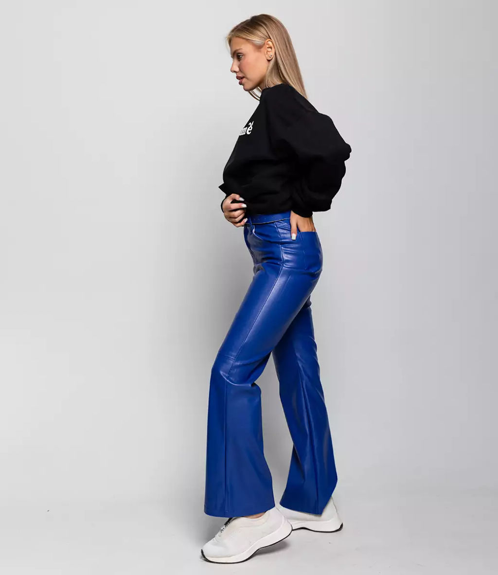 Брюки #КТ6516, синий - Dommod фото 3