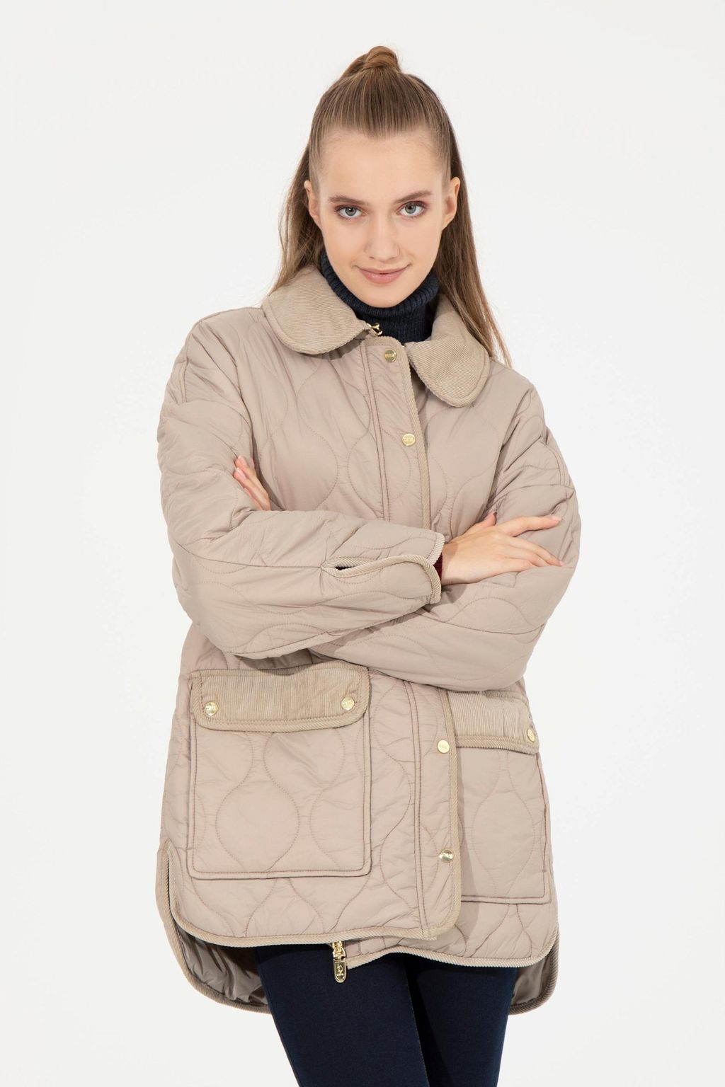 Женское пальто Stone без капюшона из синтетического материала - U.s. polo assn фото 3