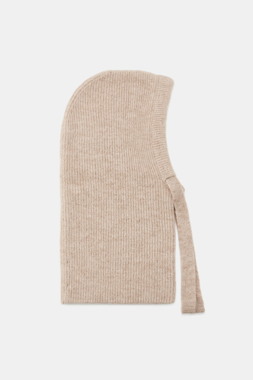 RIBBED KNIT HOOD - Zara фото 3