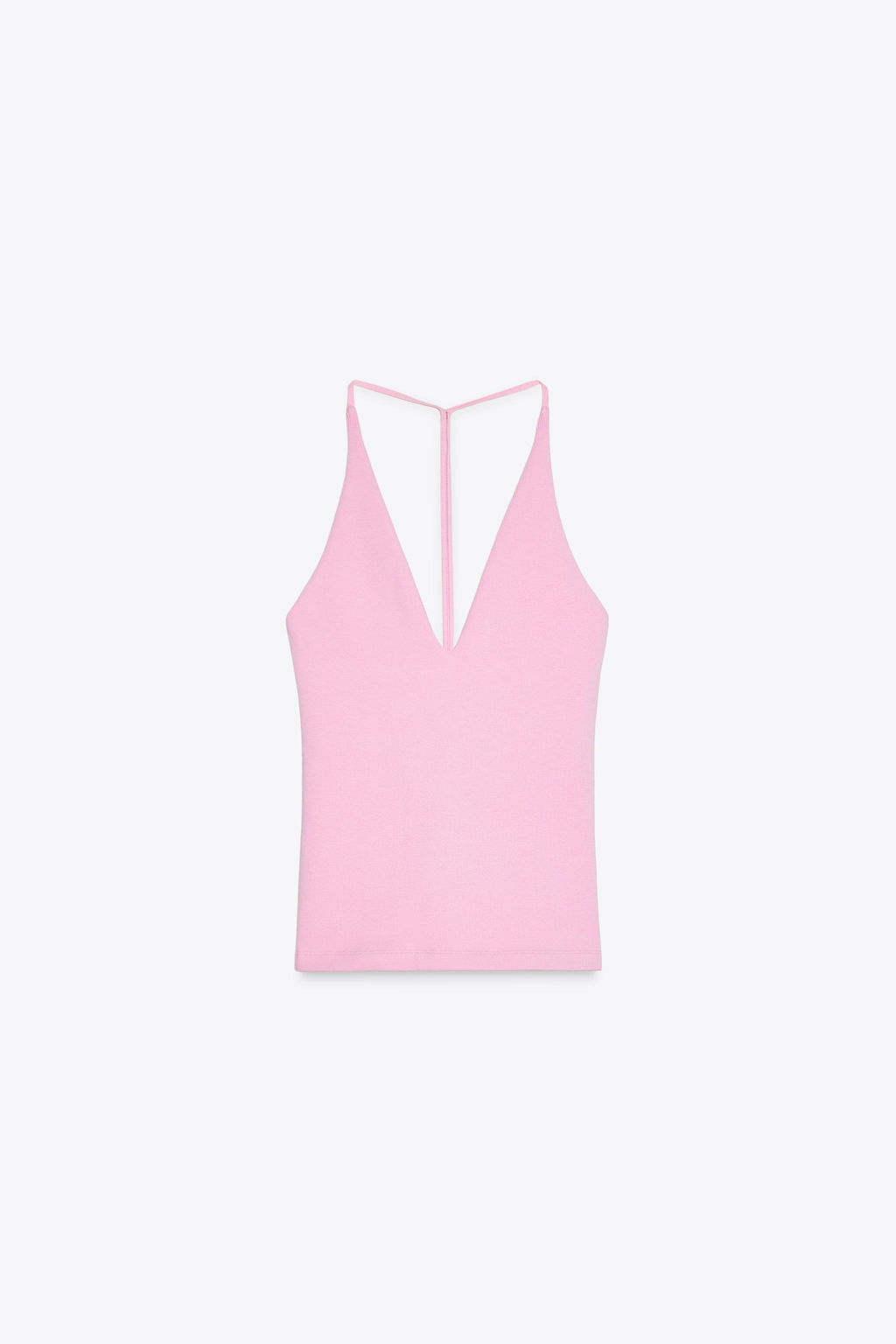 HALTER TOP WITH STRAP DETAIL - Zara фото 5